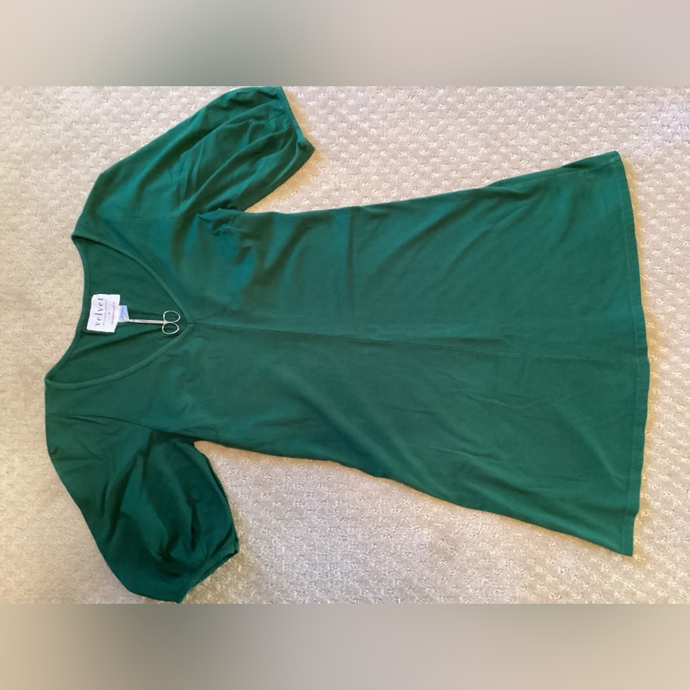 Velvet by Graham & Spencer Forest Green Dress